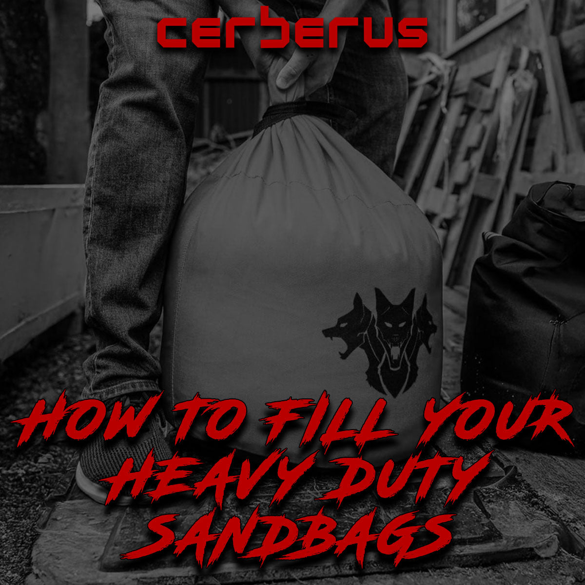 How to fill Your Heavy Duty Sandbag.