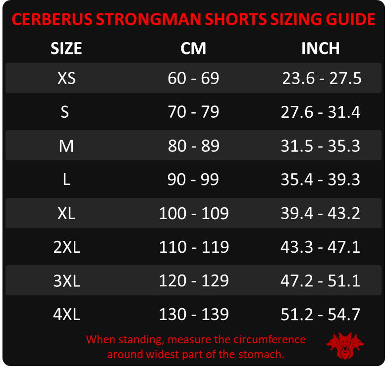 Strongman Grip Shorts (2.5mm Neoprene)