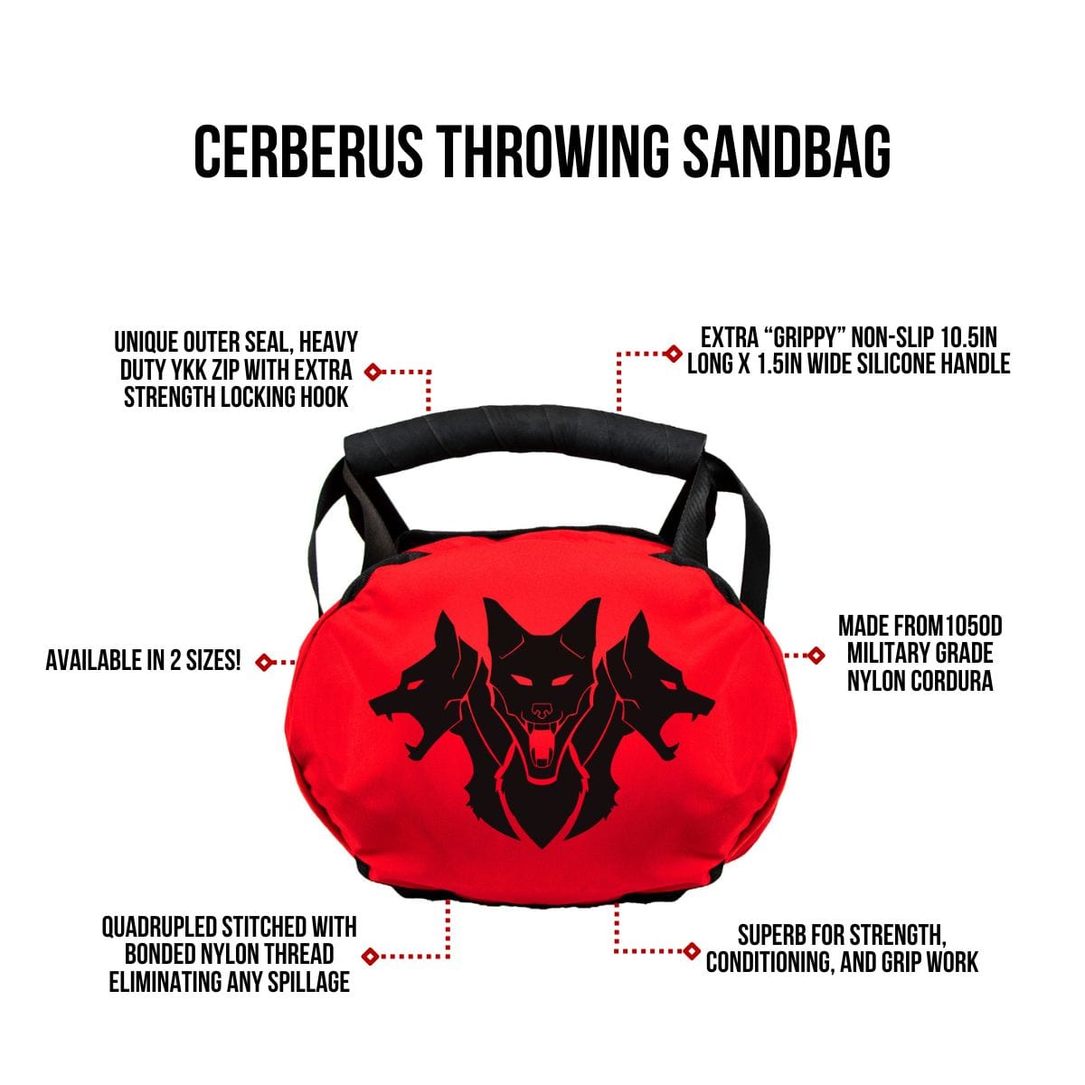 Strongman Throwing Sandbag