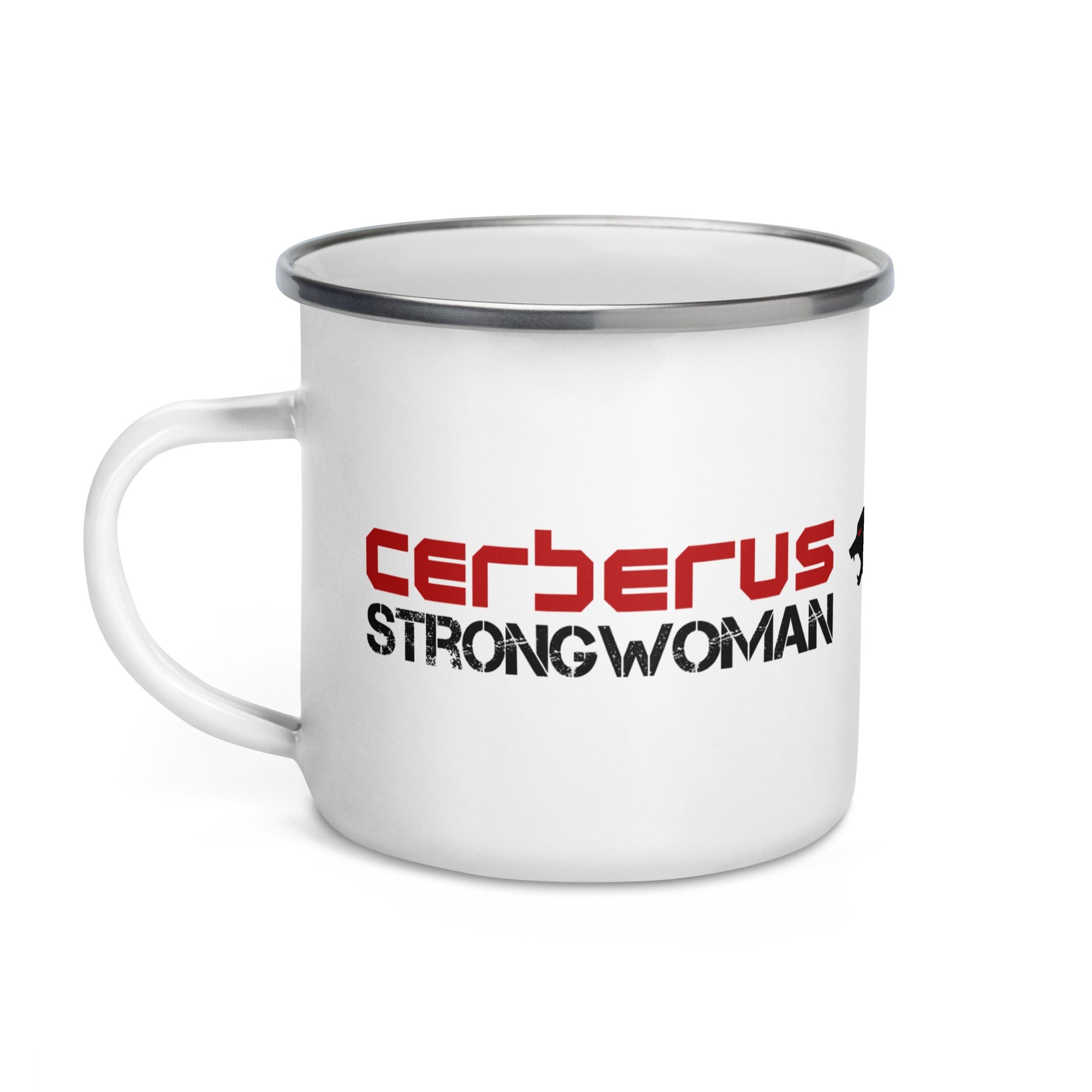 Strongwoman Enamel Mug