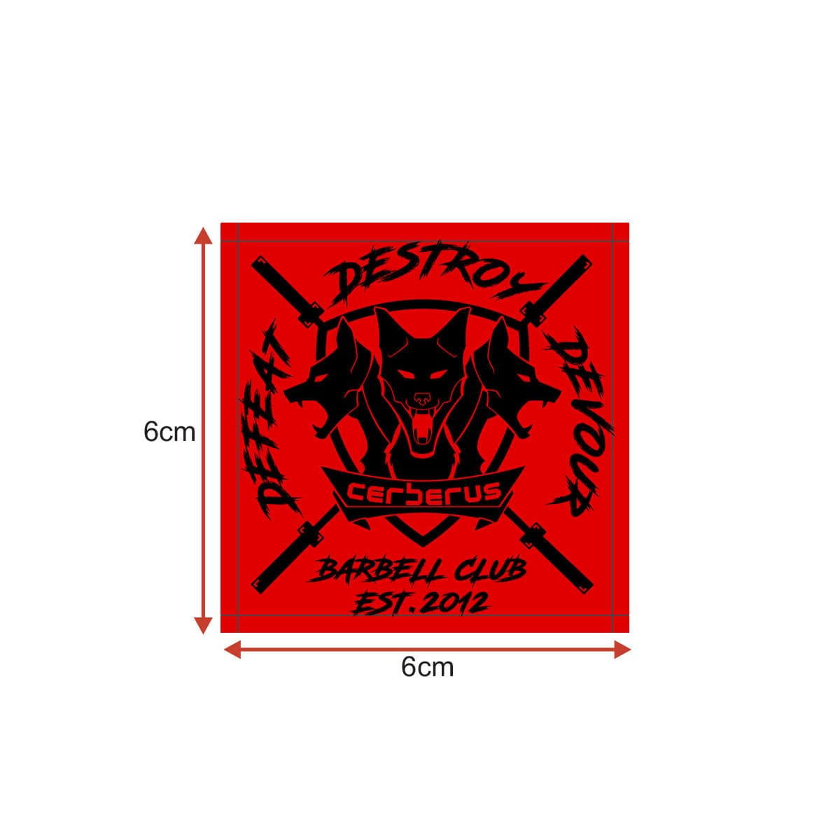 Cerberus Barbell Club Patches - Cerberus-strength