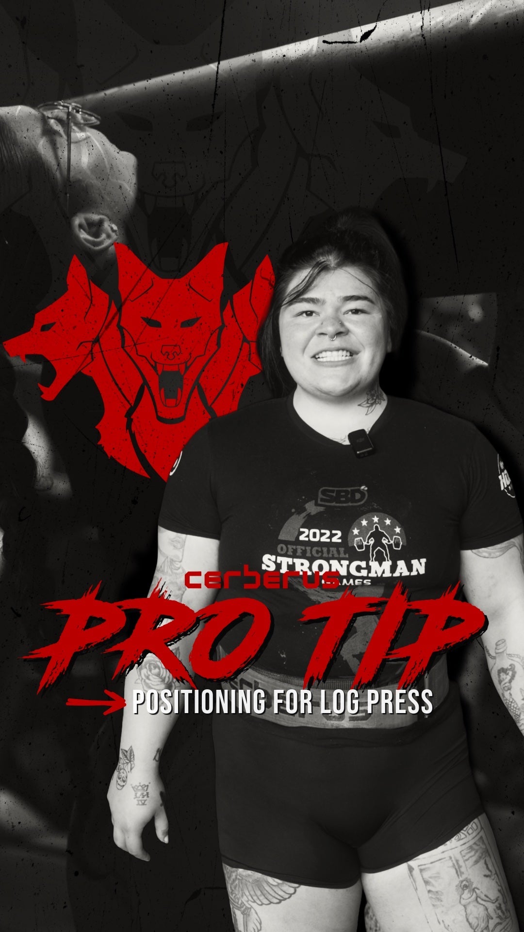 POSITIONING FOR LOG PRESS