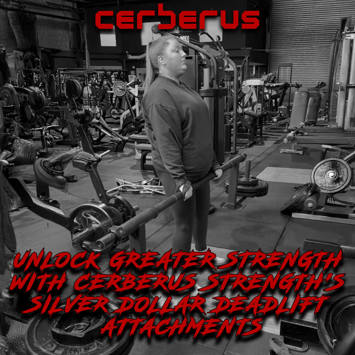 Unlock Greater Strength with Cerberus Strength’s Silver Dollar Deadlift Attachments