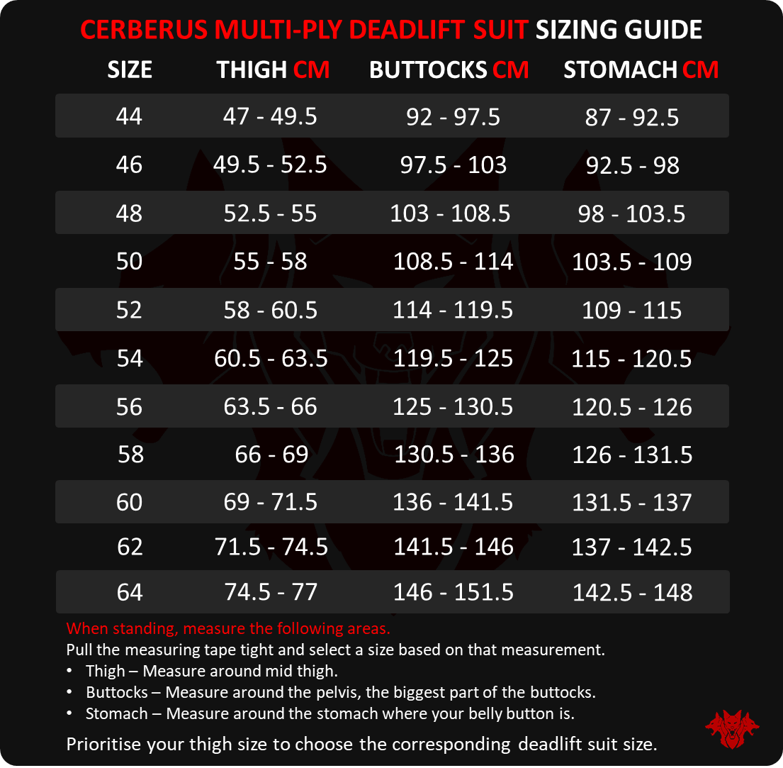 Multi-Ply Deadlift Suit V3 (NEW SIZING)