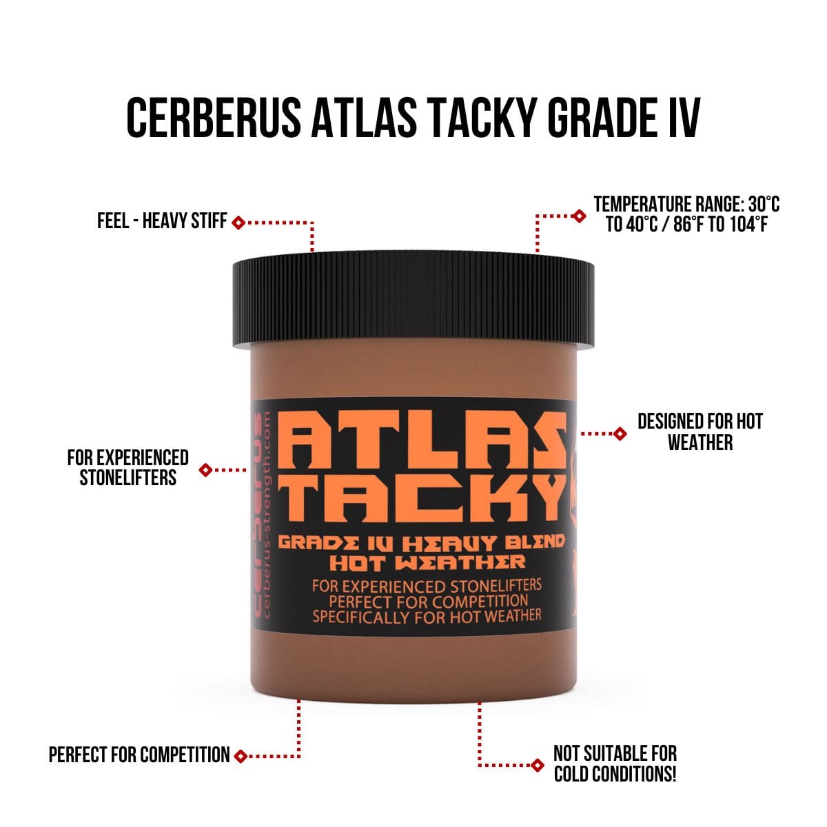 Atlas Tacky Grade IV - Heavy Blend - Hot Weather