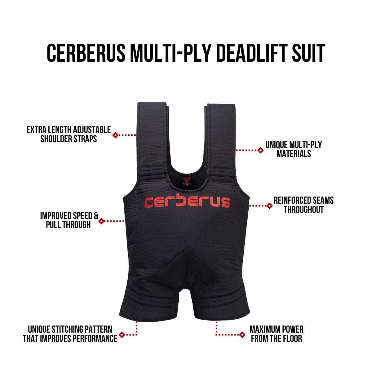 Multi-Ply Deadlift Suit V3 (NEW SIZING)