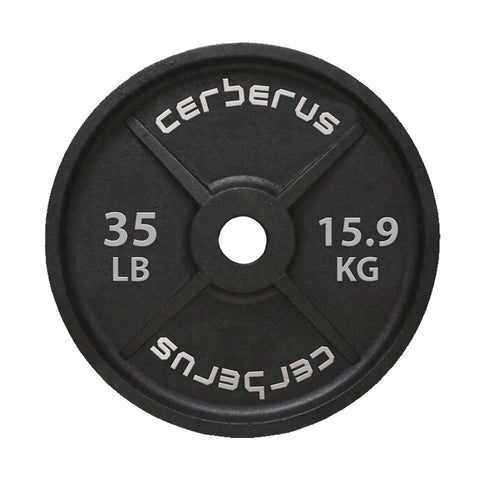 Image of CERBERUS Cast Iron Olympic Plates- PRE ORDER ONLY